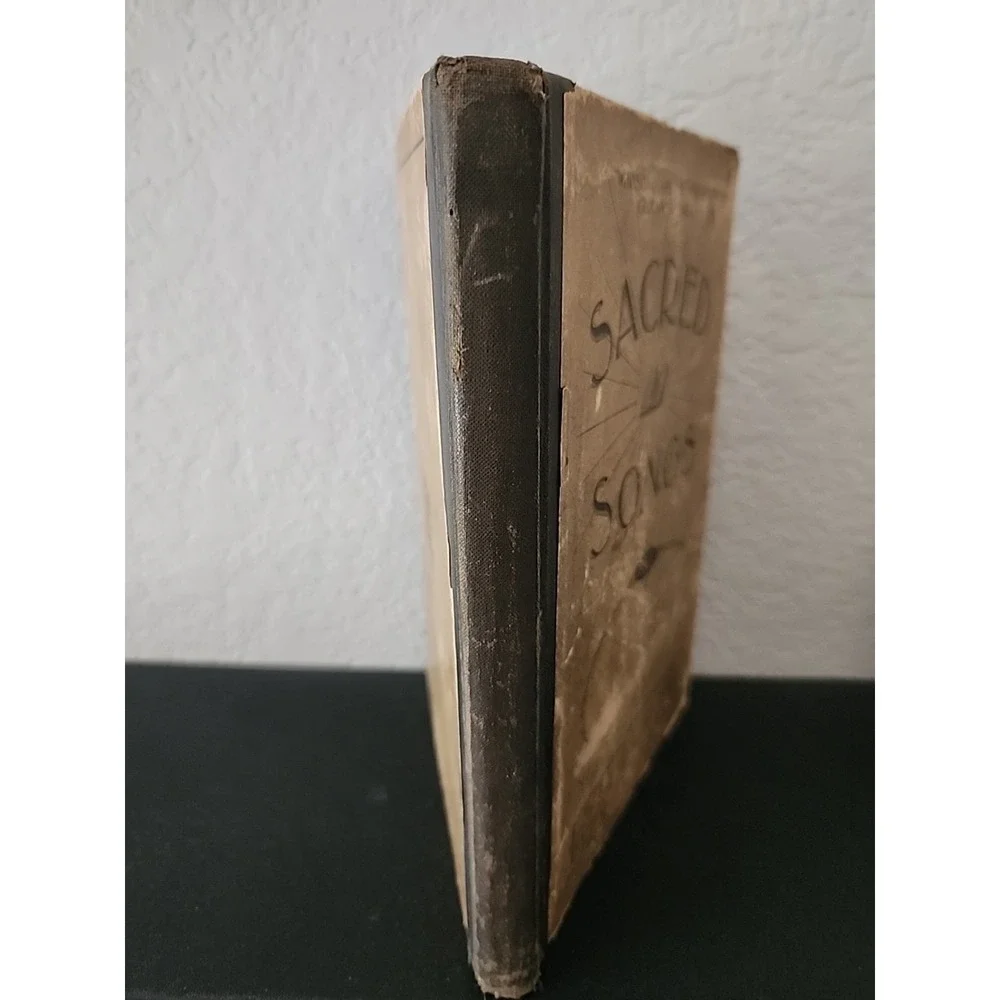 Antique 1896 Sacred Songs No. 1  Sankey McGranahan Slebbin Hymnal Religious Text